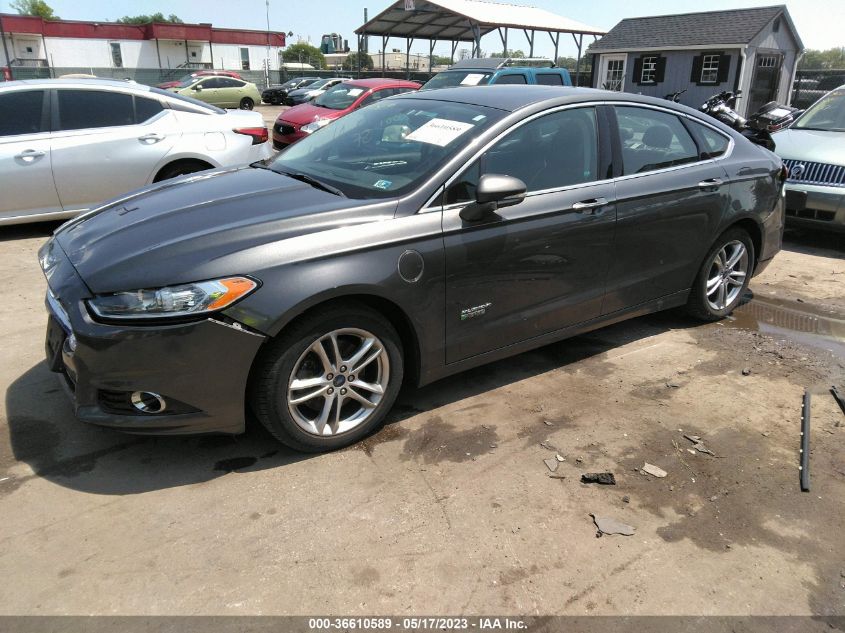 2016 FORD FUSION ENERGI TITANIUM - 3FA6P0SU9GR403500