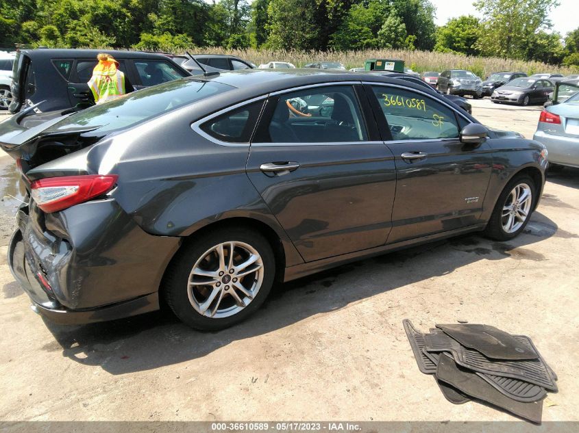 2016 FORD FUSION ENERGI TITANIUM - 3FA6P0SU9GR403500