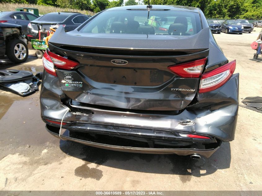 2016 FORD FUSION ENERGI TITANIUM - 3FA6P0SU9GR403500