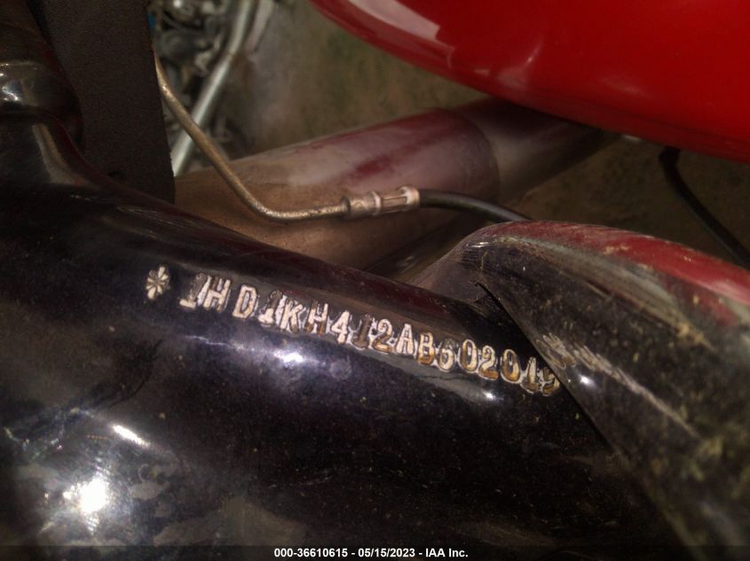 2010 HARLEY-DAVIDSON FLTRX - 1HD1KH412AB602015