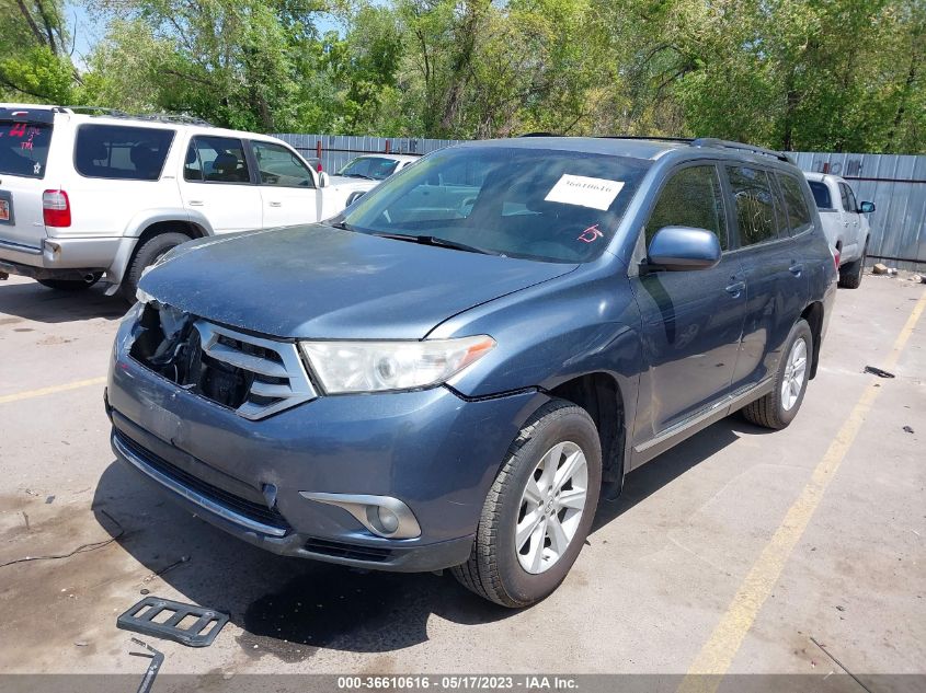 2013 TOYOTA HIGHLANDER - 5TDBK3EH1DS218468