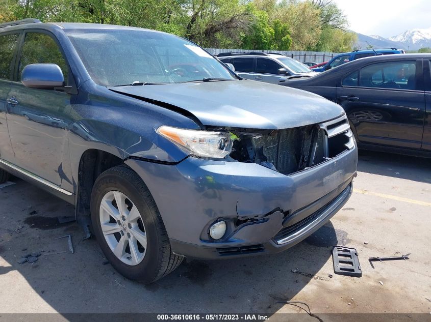 2013 TOYOTA HIGHLANDER - 5TDBK3EH1DS218468