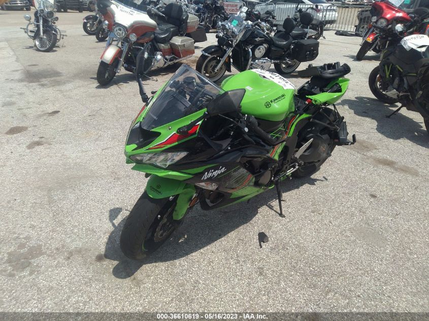 2023 KAWASAKI ZX636 K JKBZXJH17PA018057