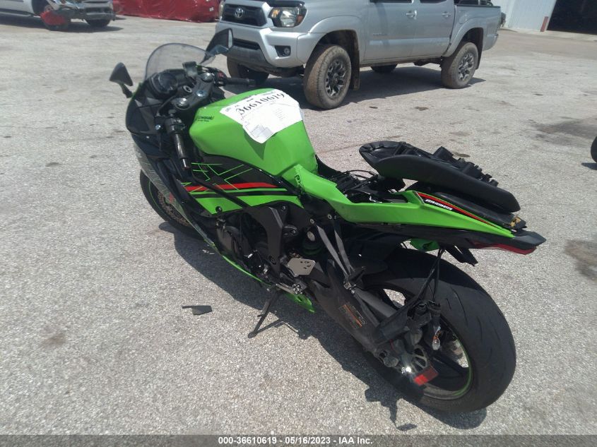 2023 KAWASAKI ZX636 K JKBZXJH17PA018057