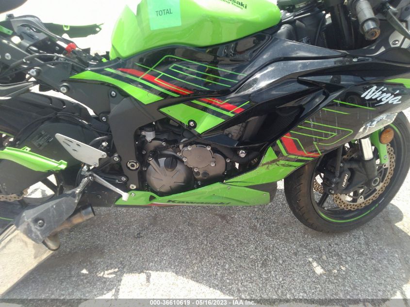 2023 KAWASAKI ZX636 K JKBZXJH17PA018057