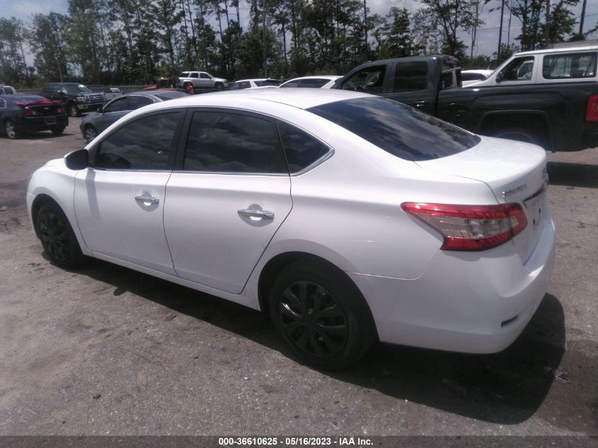 2015 NISSAN SENTRA S - 3N1AB7AP7FY306410