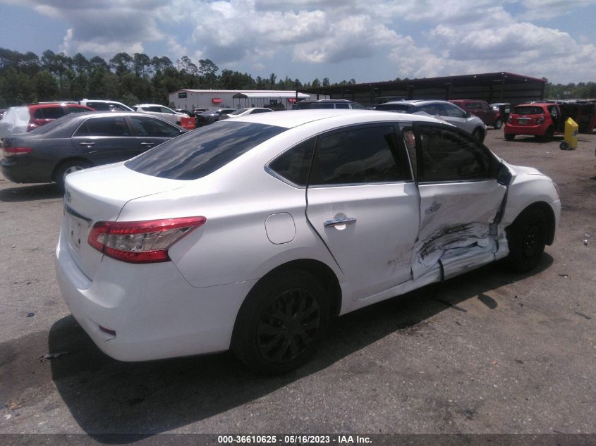 2015 NISSAN SENTRA S - 3N1AB7AP7FY306410