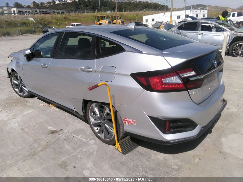 2018 HONDA CLARITY PLUG-IN HYBRID JHMZC5F16JC015189