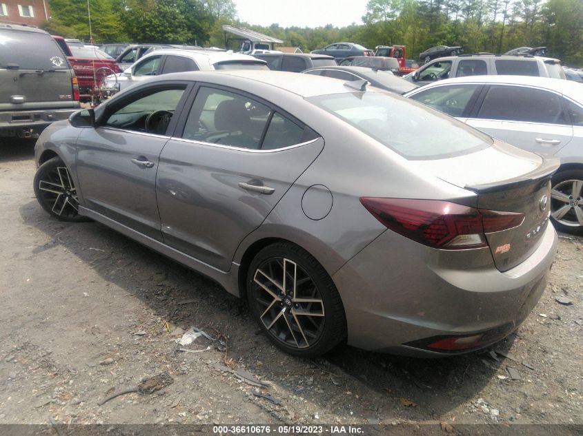 2020 HYUNDAI ELANTRA SPORT - KMHD04LB0LU071150