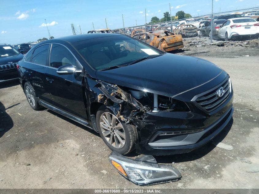 2017 HYUNDAI SONATA SPORT - 5NPE34AF4HH559945