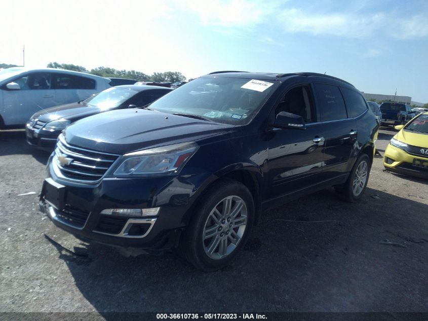 2015 CHEVROLET TRAVERSE LT - 1GNKRGKDXFJ276039