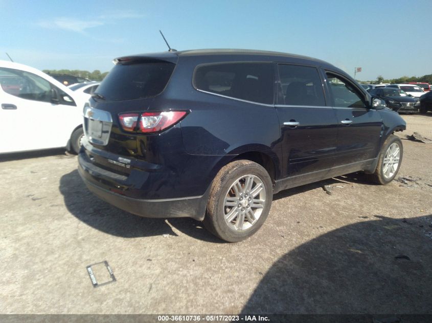2015 CHEVROLET TRAVERSE LT - 1GNKRGKDXFJ276039