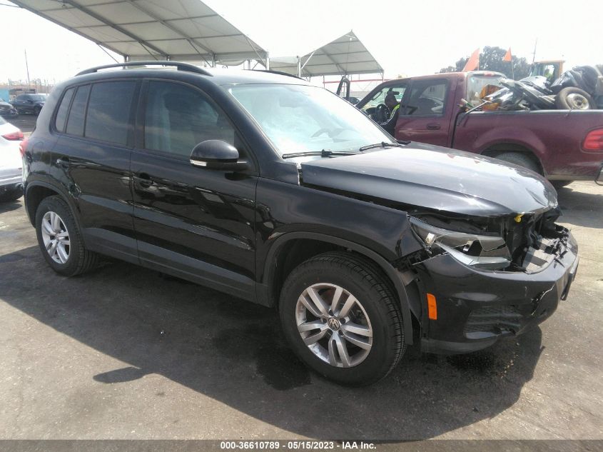 2017 VOLKSWAGEN TIGUAN S - WVGAV7AX5HW500721