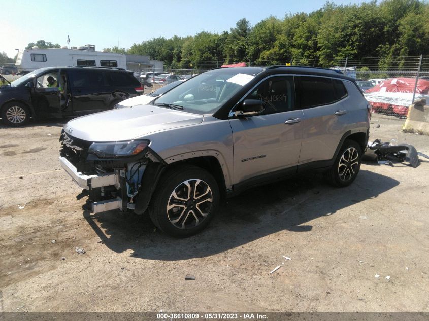 2022 JEEP COMPASS LIMITED - 3C4NJDCB0NT131317