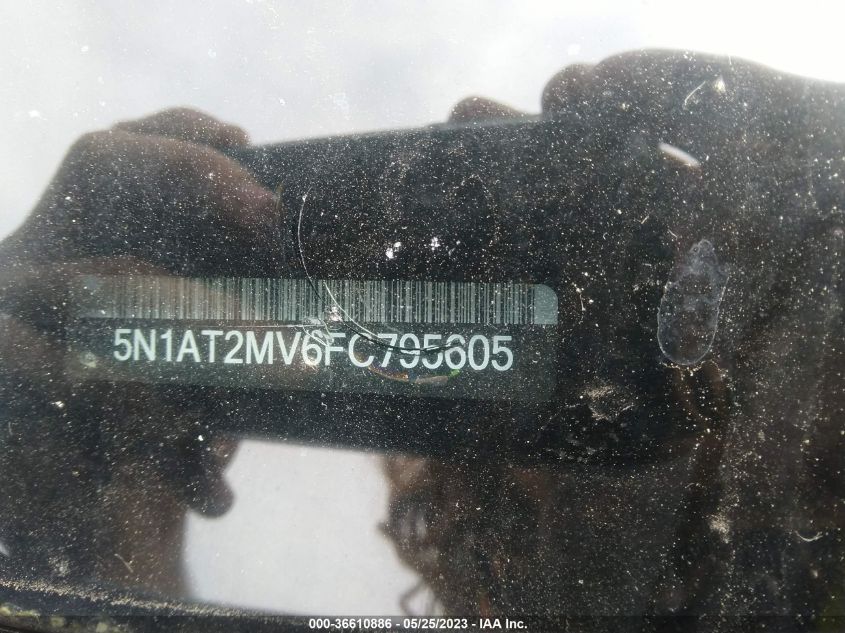 2015 NISSAN ROGUE SV - 5N1AT2MV6FC795605
