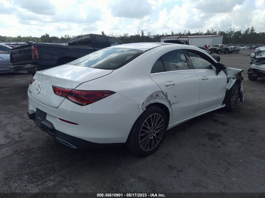 2020 MERCEDES-BENZ CLA CLA 250 - WDD5J4GBXLN042318