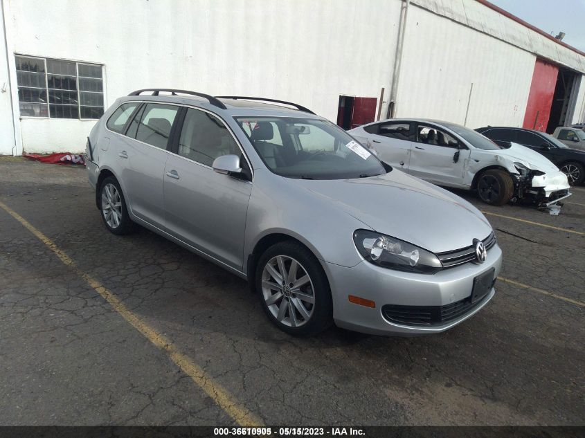 2013 VOLKSWAGEN JETTA SPORTWAGEN TDI W/SUNROOF - 3VWPL7AJ2DM663592