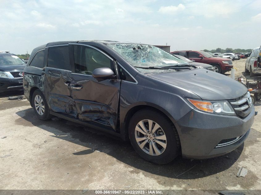 2016 HONDA ODYSSEY EX-L - 5FNRL5H60GB134152