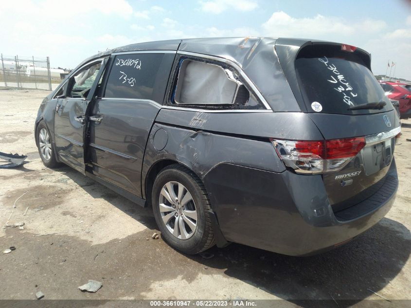 2016 HONDA ODYSSEY EX-L - 5FNRL5H60GB134152