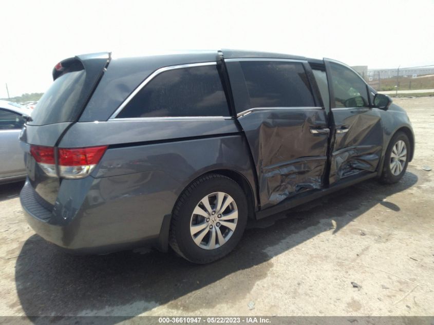 2016 HONDA ODYSSEY EX-L - 5FNRL5H60GB134152