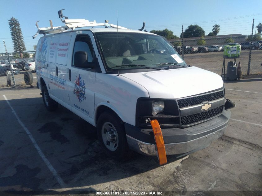 2014 CHEVROLET EXPRESS CARGO VAN - 1GCWGFCA5E1914405