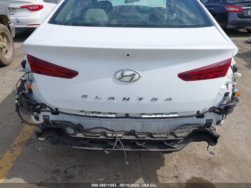 2019 HYUNDAI ELANTRA SEL - 5NPD84LF5KH434812