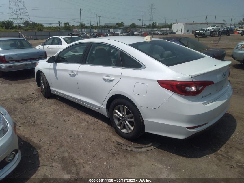 2015 HYUNDAI SONATA 2.4L SE - 5NPE24AF8FH108890