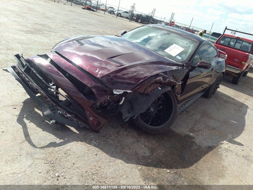 VIN 1FA6P8CF6J5129553 2018 FORD MUSTANG GT
