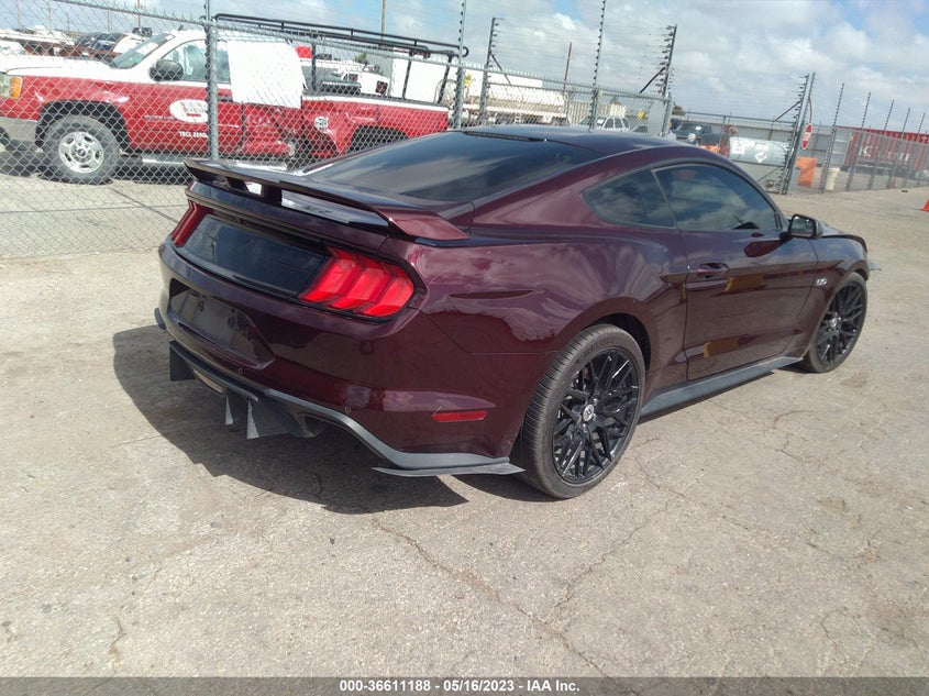 VIN 1FA6P8CF6J5129553 2018 FORD MUSTANG GT