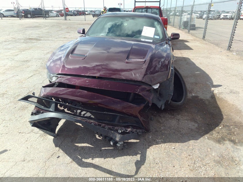 VIN 1FA6P8CF6J5129553 2018 FORD MUSTANG GT
