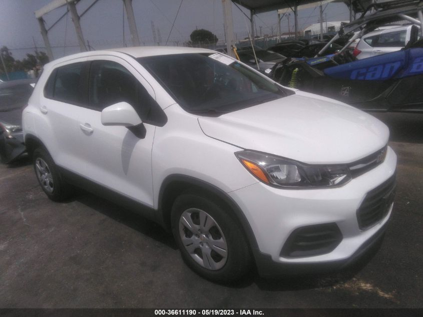 2019 CHEVROLET TRAX LS - 3GNCJKSB6KL132844