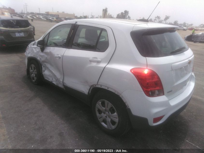 2019 CHEVROLET TRAX LS - 3GNCJKSB6KL132844
