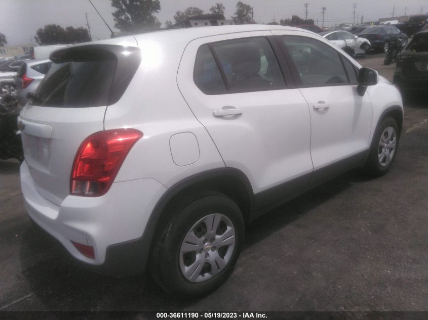 2019 CHEVROLET TRAX LS - 3GNCJKSB6KL132844
