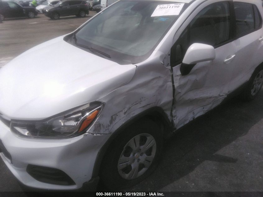 2019 CHEVROLET TRAX LS - 3GNCJKSB6KL132844