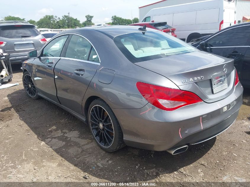 2014 MERCEDES-BENZ CLA-CLASS CLA 250 - WDDSJ4EB9EN124436