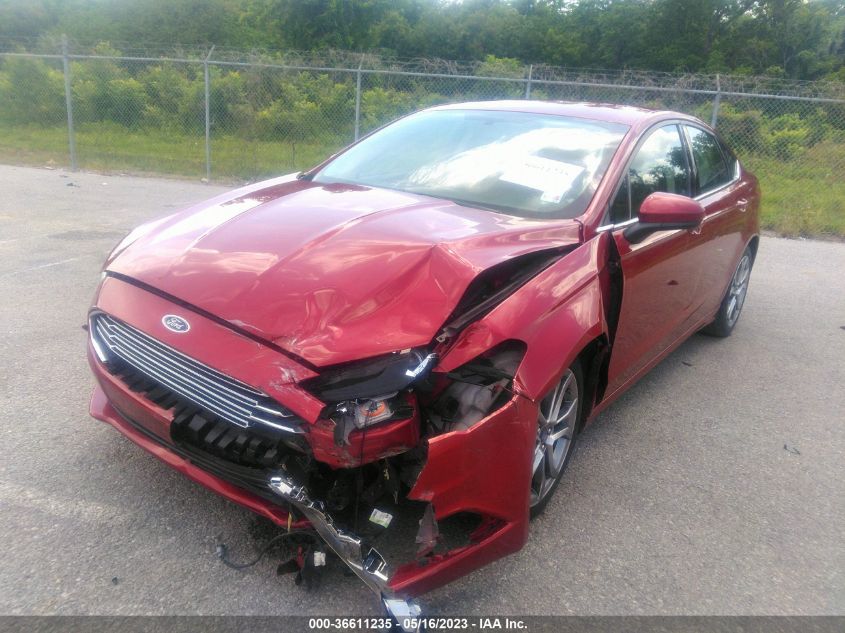 2017 FORD FUSION SE - 3FA6P0HD3HR332741