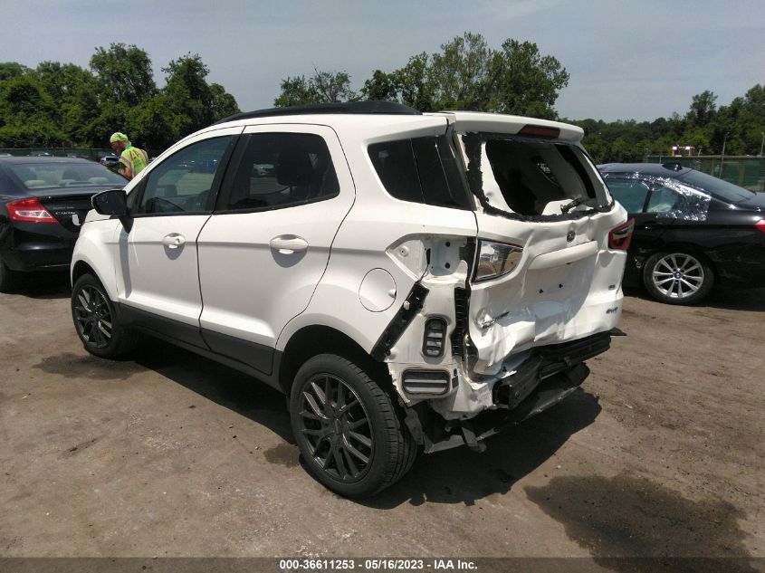 2018 FORD ECOSPORT SE - MAJ6P1UL7JC204929