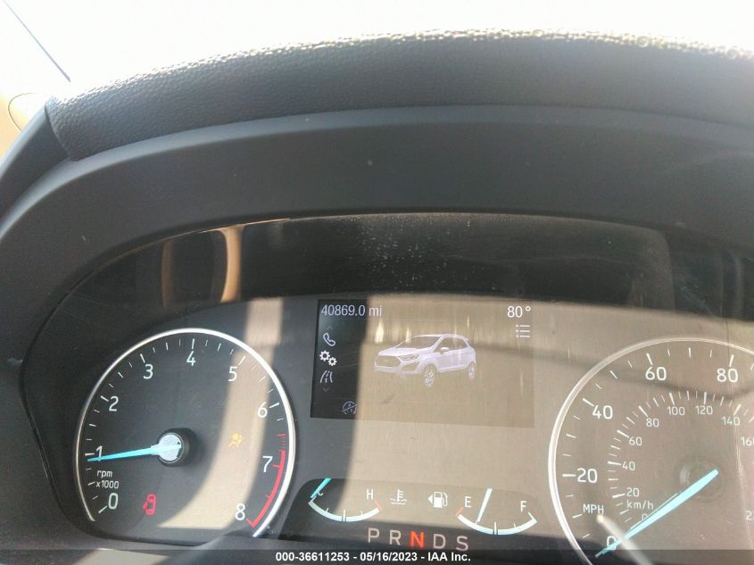2018 FORD ECOSPORT SE - MAJ6P1UL7JC204929