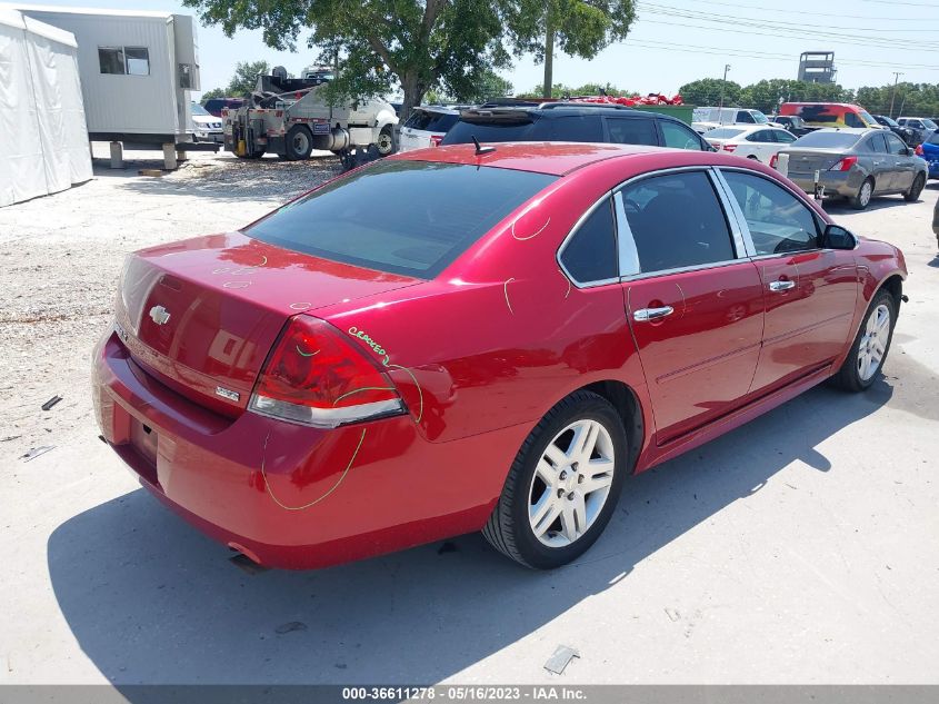 2013 CHEVROLET IMPALA LT - 2G1WG5E38D1138684