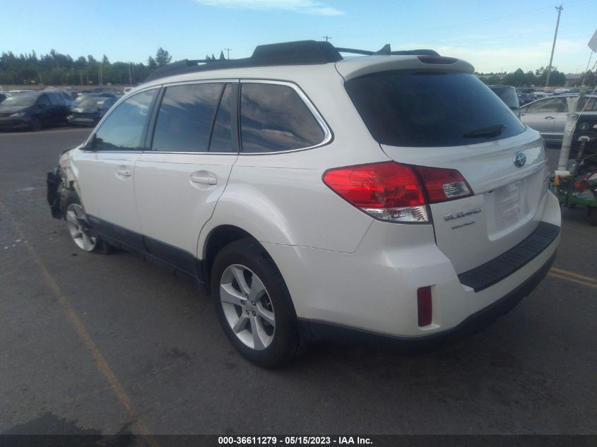 2014 SUBARU OUTBACK 2.5I PREMIUM - 4S4BRBDC2E3233295