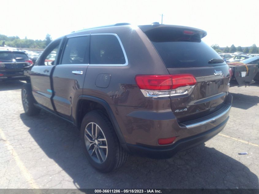 2017 JEEP GRAND CHEROKEE LIMITED - 1C4RJFBG2HC948055