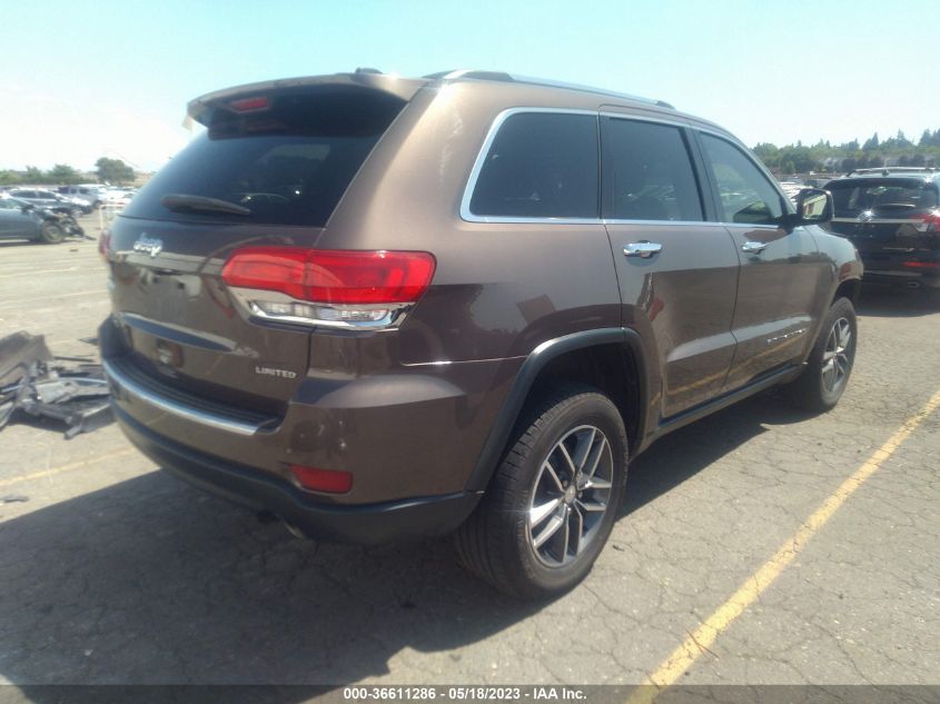 2017 JEEP GRAND CHEROKEE LIMITED - 1C4RJFBG2HC948055