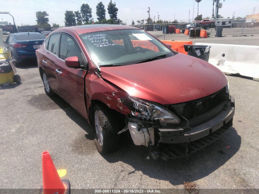 2015 NISSAN SENTRA SV - 3N1AB7AP9FY369637