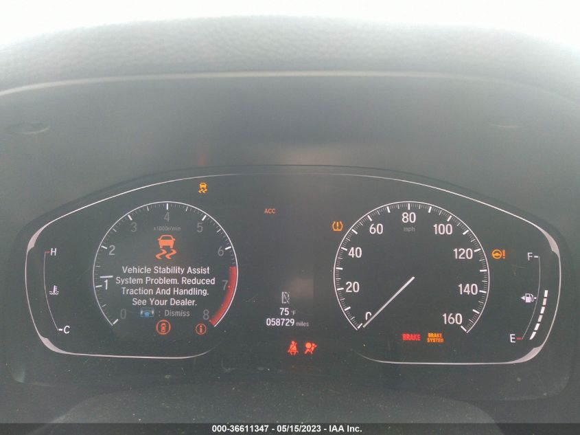 2020 HONDA ACCORD SEDAN SPORT - 1HGCV1F31LA128639