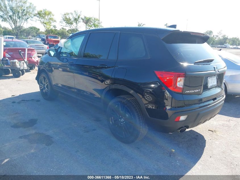 2020 HONDA PASSPORT SPORT 5FNYF8H26LB019874