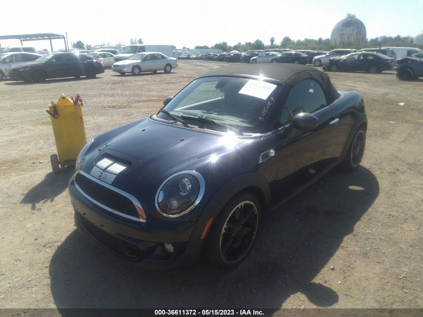 2013 MINI COOPER ROADSTER S WMWSY3C50DT593502
