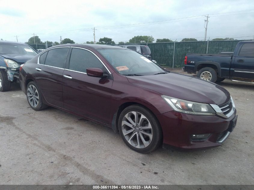 2014 HONDA ACCORD SDN SPORT - 1HGCR2F57EA039883