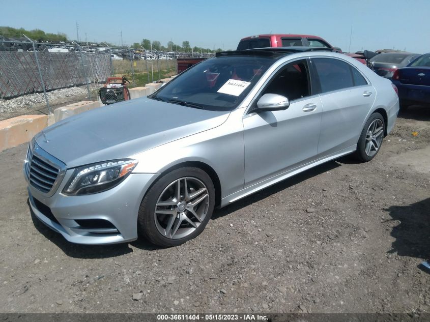 2014 MERCEDES-BENZ S-CLASS S 550 - WDDUG8FB2EA036915