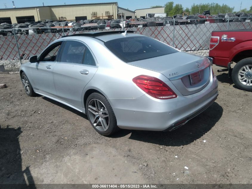 2014 MERCEDES-BENZ S-CLASS S 550 - WDDUG8FB2EA036915
