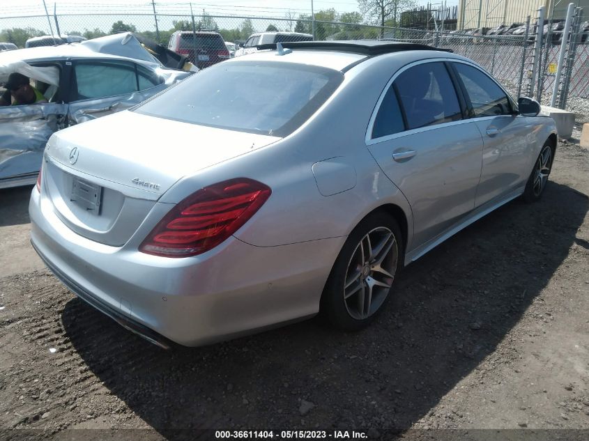 2014 MERCEDES-BENZ S-CLASS S 550 - WDDUG8FB2EA036915